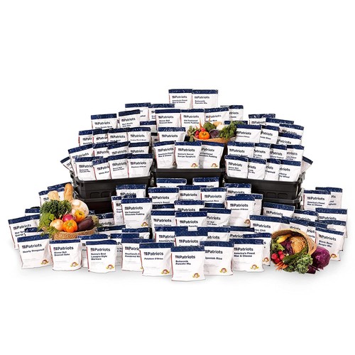 4Patriots Emergency Survival Food Supply ( 1 Year Kit ) 2,752 Servings eBay