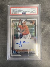 2024 Bowman Aneudis Mordan Chrome Prspct AU-Refractor Mint 9