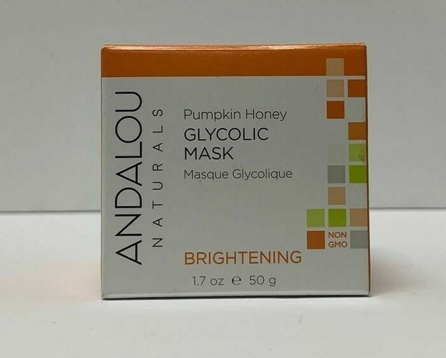 Andalou Naturals Brightening Glycolic Mask Pumpkin Honey 1 7 Oz For Sale Online Ebay