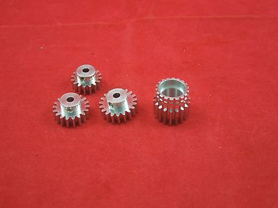 TAMIYA FROG / SUBARU BRAT PINION GEAR LOT GEARS 16T 18T 19T NEW 16 18 19 tooth
