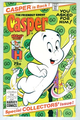 Friendly Ghost Casper #225 October 1986 VF Series relaunched | eBay