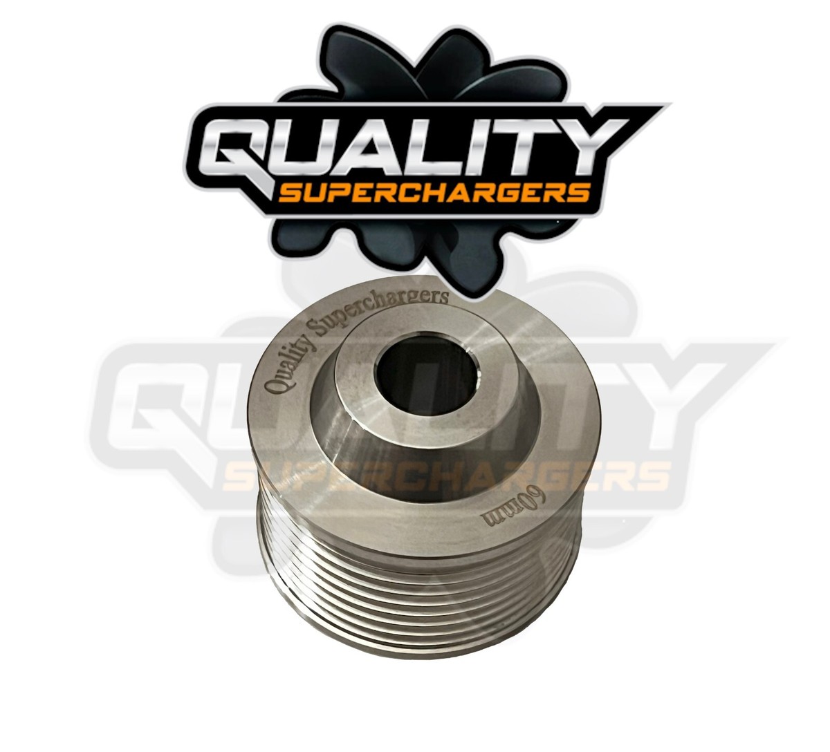 SS Supercharger Performance Pulley 60mm 12% Boost 7.5% Jaguar