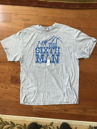 New Never Worn Kentucky Wildcats UK 6TH Man (XL) T-Shirt Movie Advertisement