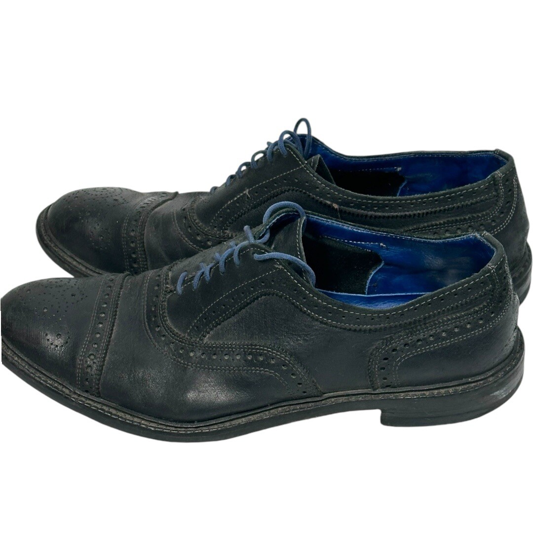 Allen Edmonds Strandmok Cap Toe Oxford Dainite Rubber Sole Black Leather Men’s 9 Allen Edmonds Strandmok Leather Cap-toe Oxford with Dainite  main image 3