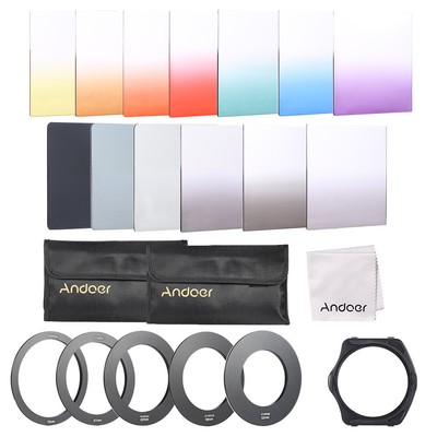 13pcs  Gradient  Filter Bundle Kit for Cokin P O4S1