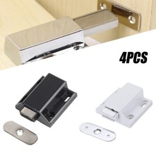 4x Magnetic Push To Open Touch Pressure Catch Latch Door Drawer Cupboard-Cabinet