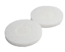 For Emotor EM-02 Dual Brush Floor Scrubber Dual 7"Clean Floor White Pads