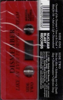 Dismember – Like An Ever Flowing Stream - Cassette Tape - Death