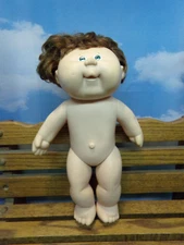 CABBAGE PATCH KIDS DOLL coleco RED BROWN HAIR  SPLASHING KID HARD BODY