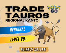 Pokemon Trade Tauros GO - Pokémon regionale Kanto GO