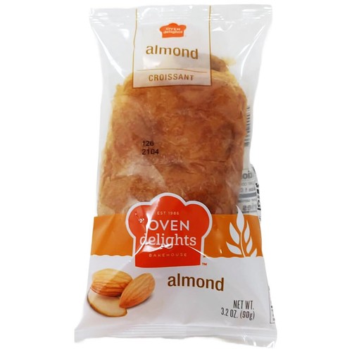 Oven Delights Mandel Croissant, authentisches Gebäck, 3,2oz - 90g - Bild 2 von 2