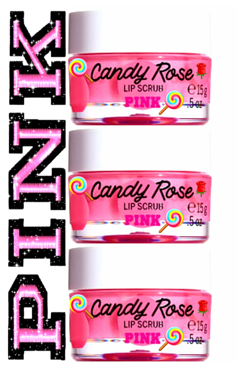 ☆Victoria's Secret☆ PINK シュガー リップスクラブ Victoria's Secret PINK SUGAR LIP SCRUB 3 Gift Set RARE! $39