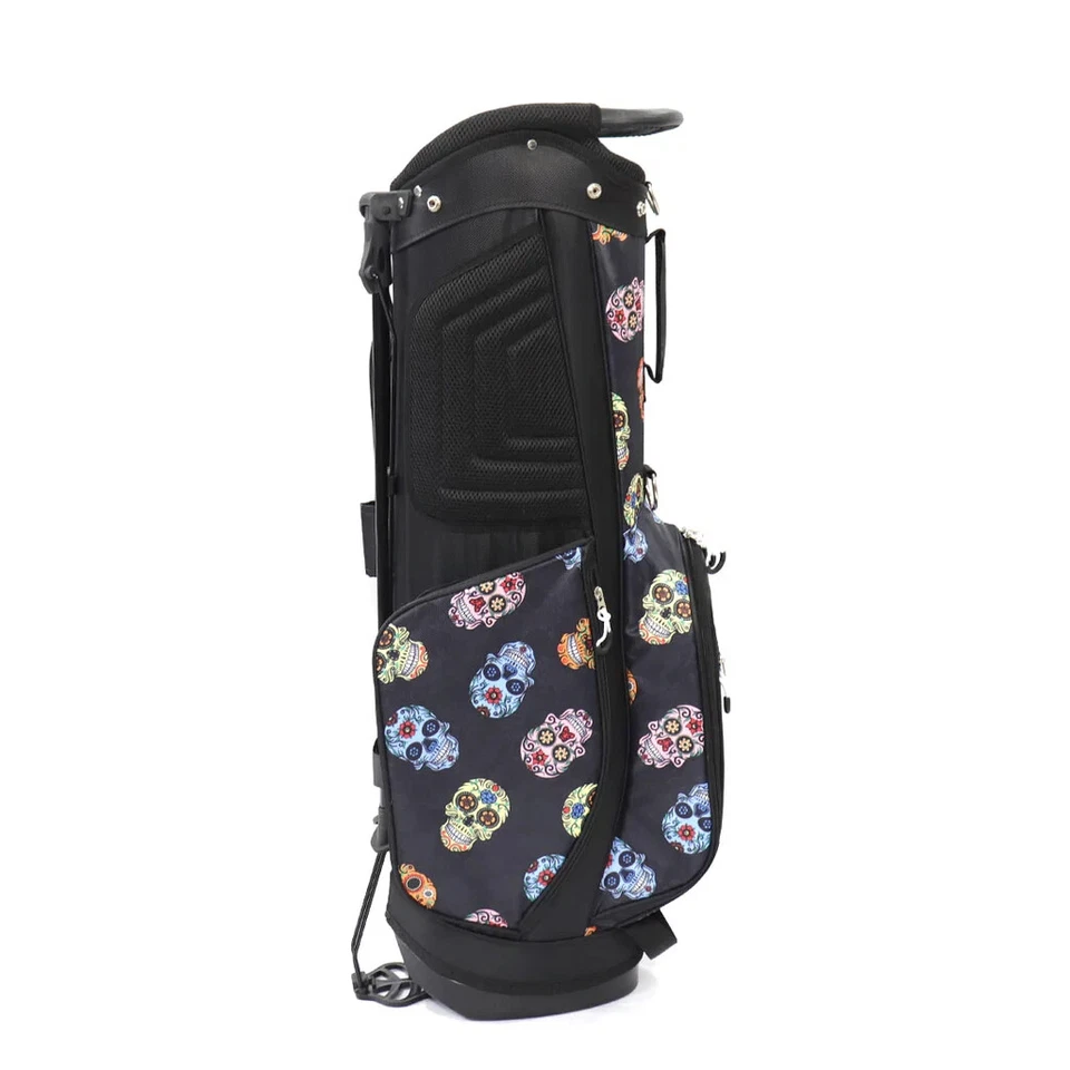 Loudmouth Golf Carry Stand Bag Lightweight 8.5" x 47" Unisex 2025 Sugar Skulls - Image 4 of 4