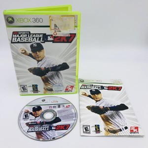 2k Sports Major League Baseball 2k7 - Xbox 360 - Complete Mlb Free Shipping (710425391491)