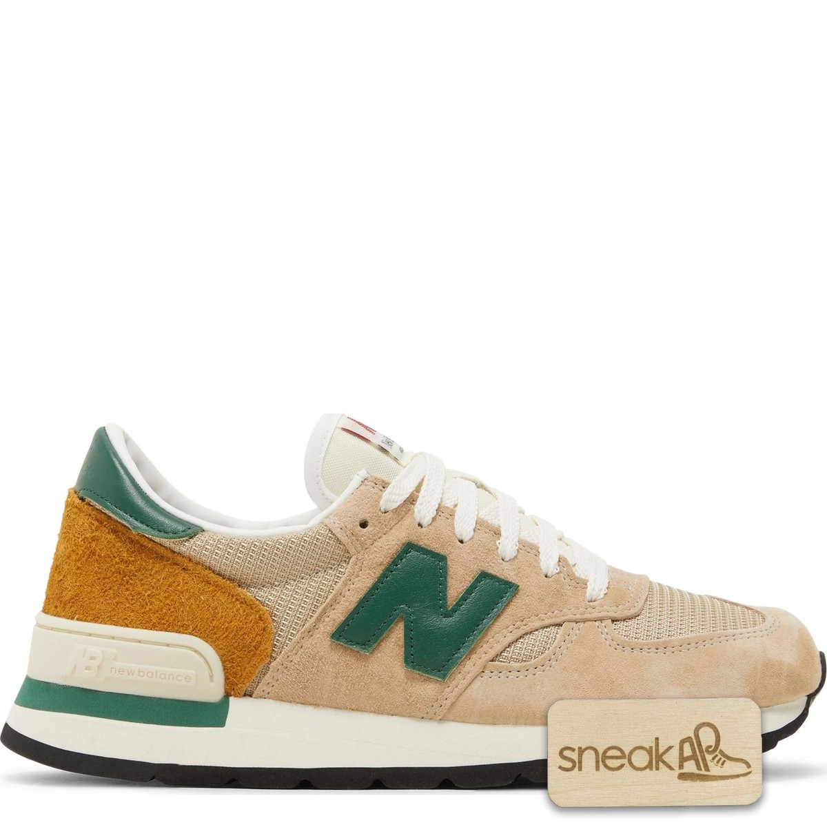 M990TG1] Mens New Balance 990v1 'MiUSA Tan Green' | eBay