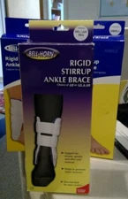 NEW Bell-Horn Rigid Stirrup Ankle Brace, Small 