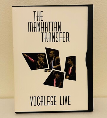 Manhattan Transfer - Vocalese Live (DVD, 2000) - RARE OOP / 1986 Tokyo Japan