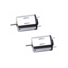 Acxico 2 pcs Mini N20 DC 6V-12V High Speed Micro 10mm*12mm Electric Motor Dual