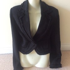 Urban Behaviour Ub L Short Jacket 40% Wool 60% Acrylic 10 12 30” Waist