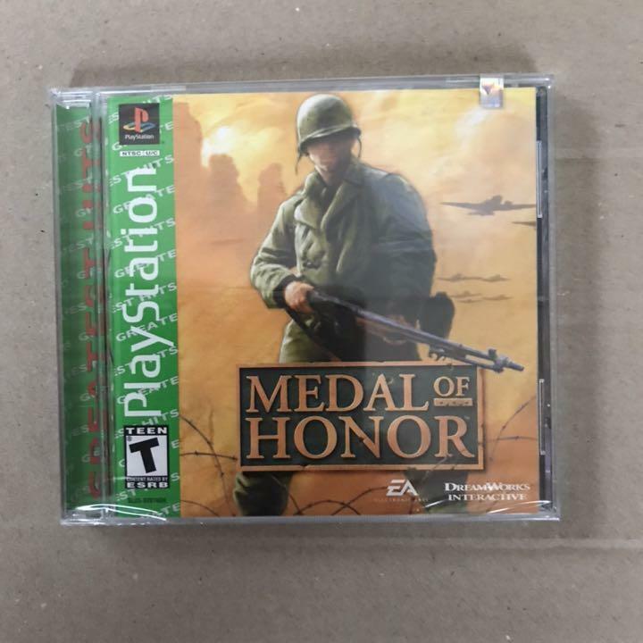 MEDAL of HONOR. 北米版　PlayStation PS1 MEDAL OF HONOR USA VERSION NEW SEALED RARE | eBay