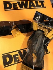 Lot Of 3 DEWALT Contractor Pro Smoke Safety Glasses DPG52-2D NEW IN PACKAGE
