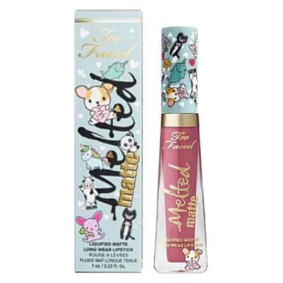 too face liquified matte long wear lipstick 7ml melted clover IMPERFECT BOXEN