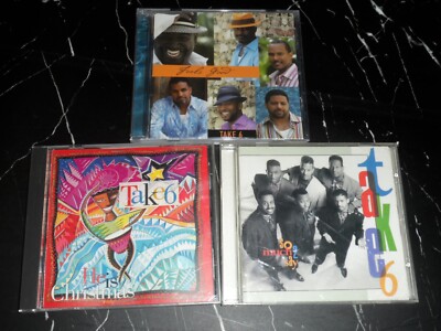Take 6  3 CD Lot Feels Good HE IS CHRISTMAS So Much 2 Say