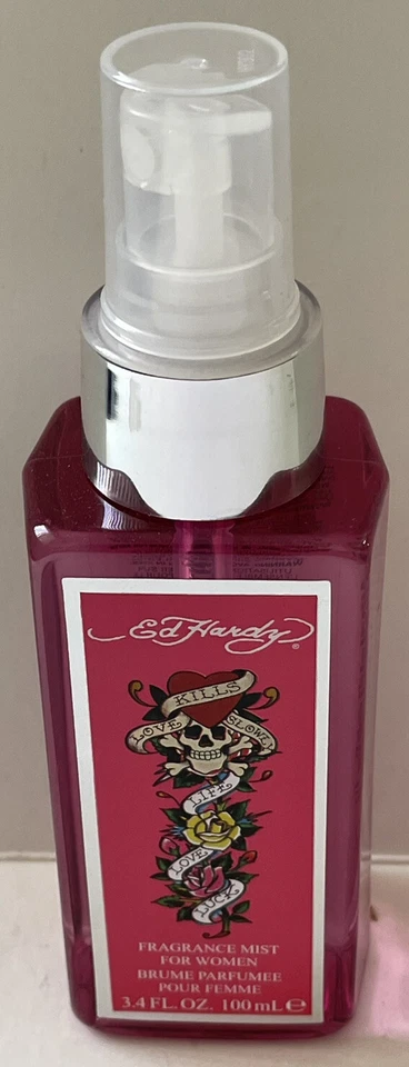 Ed Hardy Love KIlls Slowly 3 x 3,4 унц аромат спрей для женщин 3 шт. НОВЫЙ - Изображение 3 из 4