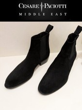 Bottines noires daim homme CESARE PACIOTTI
