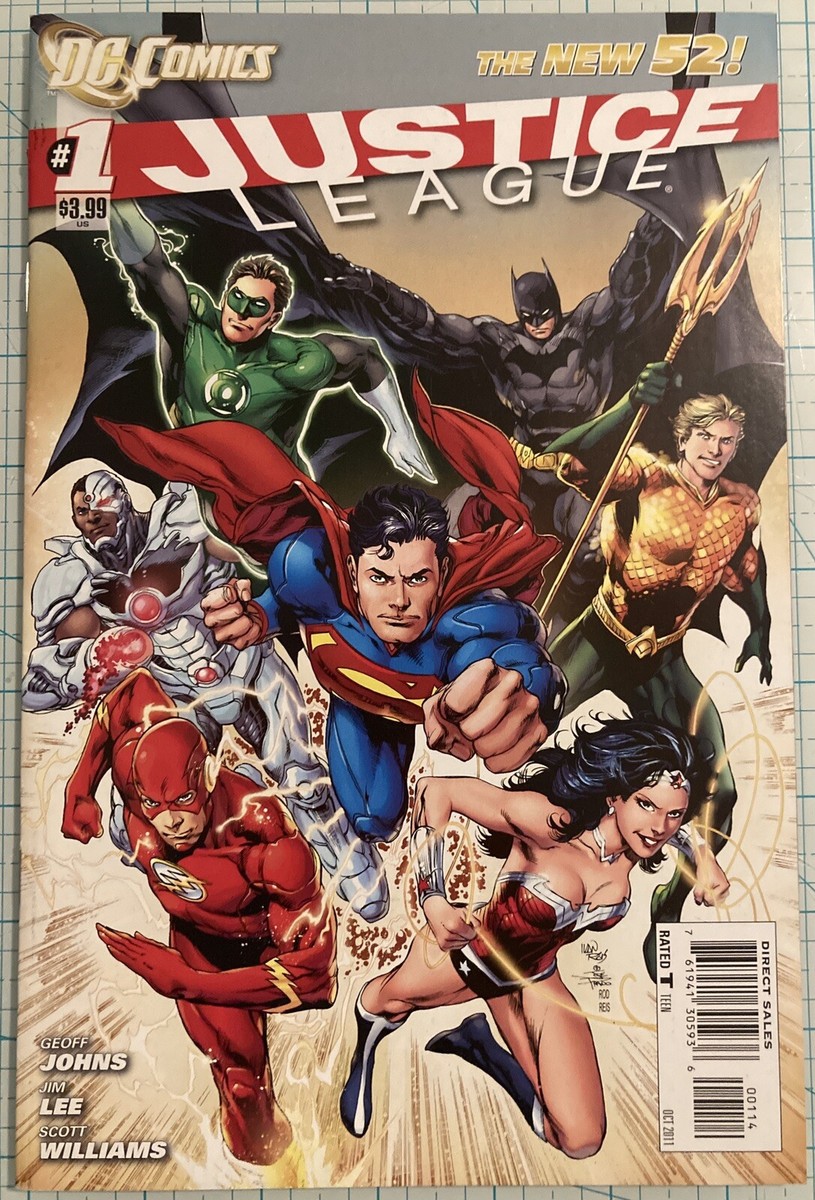 Justice League #1 NM Ivan Reis Cover 4th Print 2011 DC Comics New