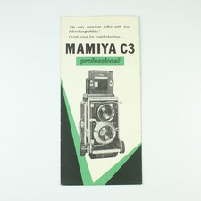 Mamiya C3 Camera System - Brochure Pamphlet - Vintage