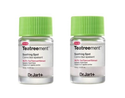 Dr.Jart+ Ctrl+A Teatreement Soothing Spot | 15ml x 2 | Targeted Blemish Treatmen