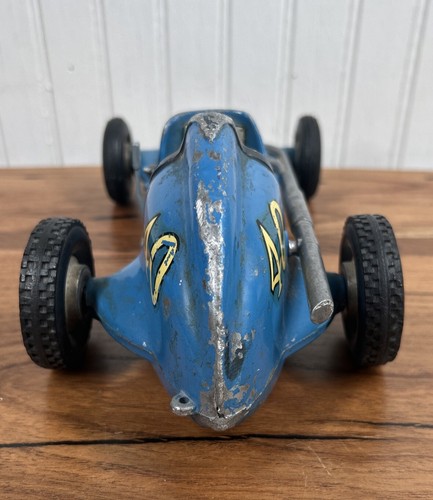 VINTAGE ROY COX THIMBLE DROME CHAMPION TETHER RACE CAR 40 - Picture 7 of 9