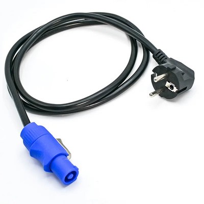 Flexible Powercon Schuko Cable - Multiple Lengths Available