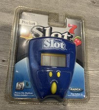 Handheld Game Slots Radica Pocket Slot Electronic Portable Vintage 1999 NOS 8022