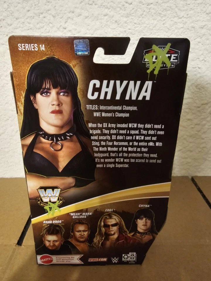 WWE Legends DX CHYNA Action Figure NEW Mattel 2021 Series 14 Elite WWF - Image 4 of 4