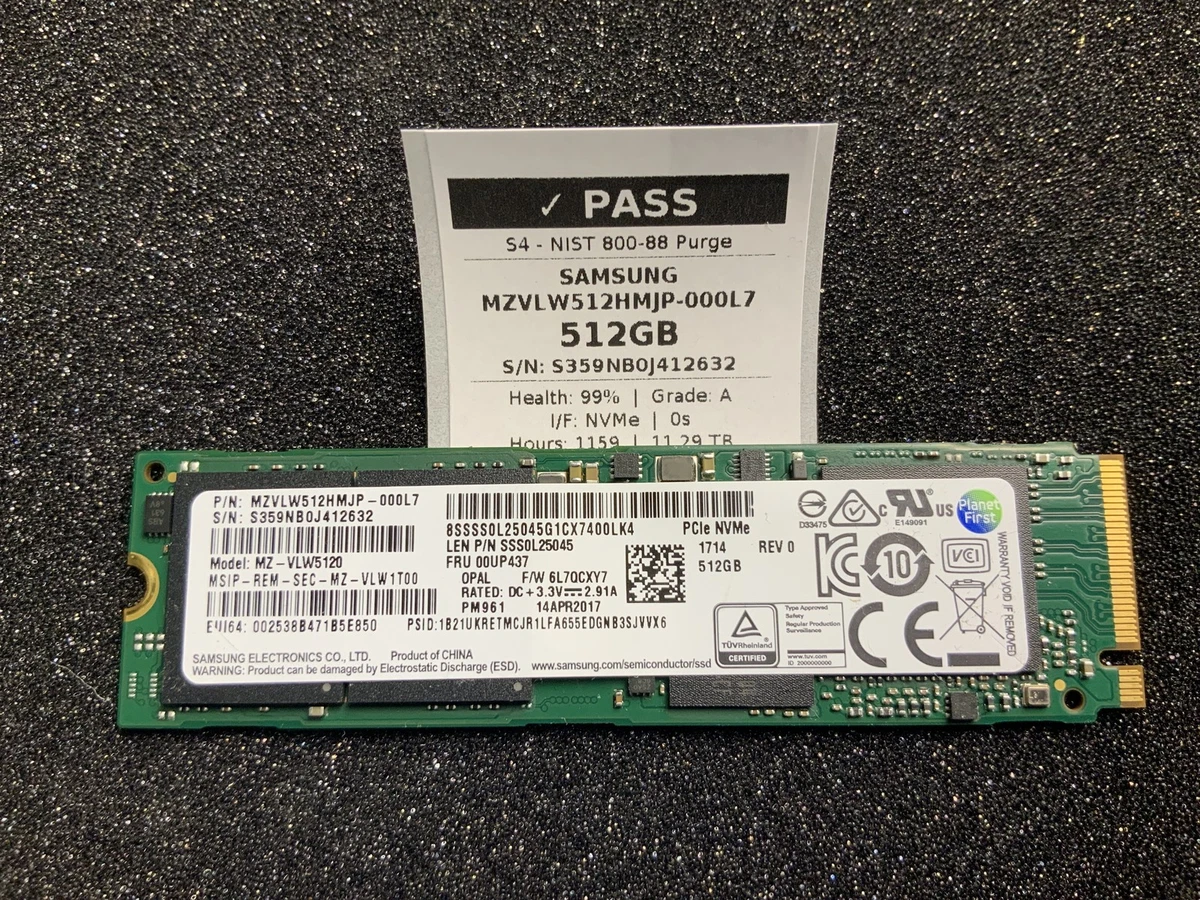 Samsung 512GB M.2 Solid State Drives for sale - eBay