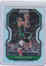 2020-21 Panini Prizm JAYSON TATUM Base Silver CELTICS #119