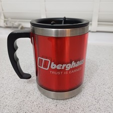 Berghaus Red Black Thermo Travel Mug 450 ml, Campingzubehör, Reise 
