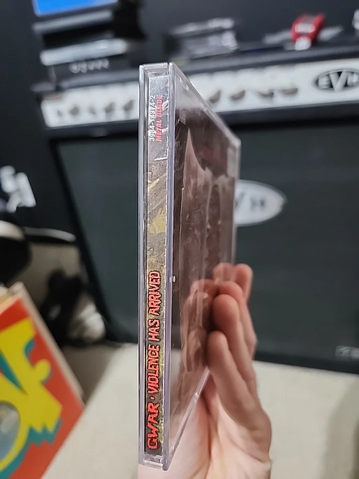 GWAR Violence Has Arrived Cd 2001 BMG 1st Press EX Metal Blade OOP RARE Foto 3 de 4