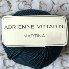 1 Ball - Martina by Adrienne Vittadini 70 Merino Wool/30 Silk Orion Blue