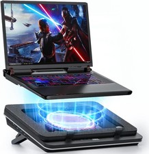 IETS GT600 RGB Laptop Cooling Pad Equipped with Gigantic Turbo-Fan 5.5inc