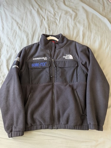 SUPREME X THE NORTH FACE EXPEDITION FLEECE JACKET Black Medium FW18