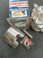 NOS Wiseco Mercury 1978-1991 Piston Rings STD STBD V6 2.4L (No Wrist Pin Clips)