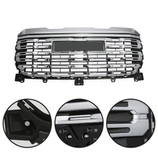 For 2022-2024 GMC Sierra 1500 Denali Front Upper Grille Assembly Chrome 84878065