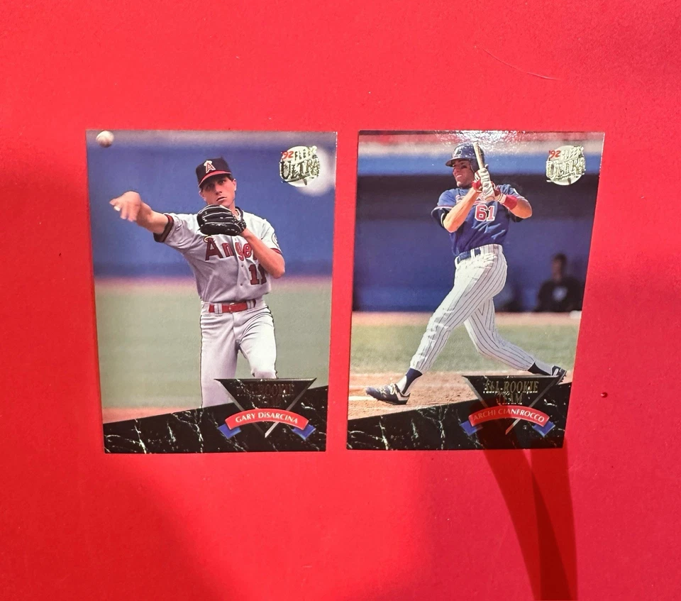 1992 Ultra Baseball All-Rookie Team Conjunto Completo de 10 Cartas (1-10) - Imagem 3 de 4