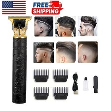 Professional Trimmer Hair Clippers Cutting Beard Cordless Barber Shaving Machine