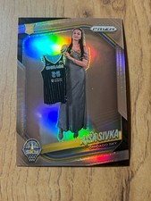 2025 Panini Prizm WNBA Ajsa Sivka Rookie Silver Prizm RC #85 Sky