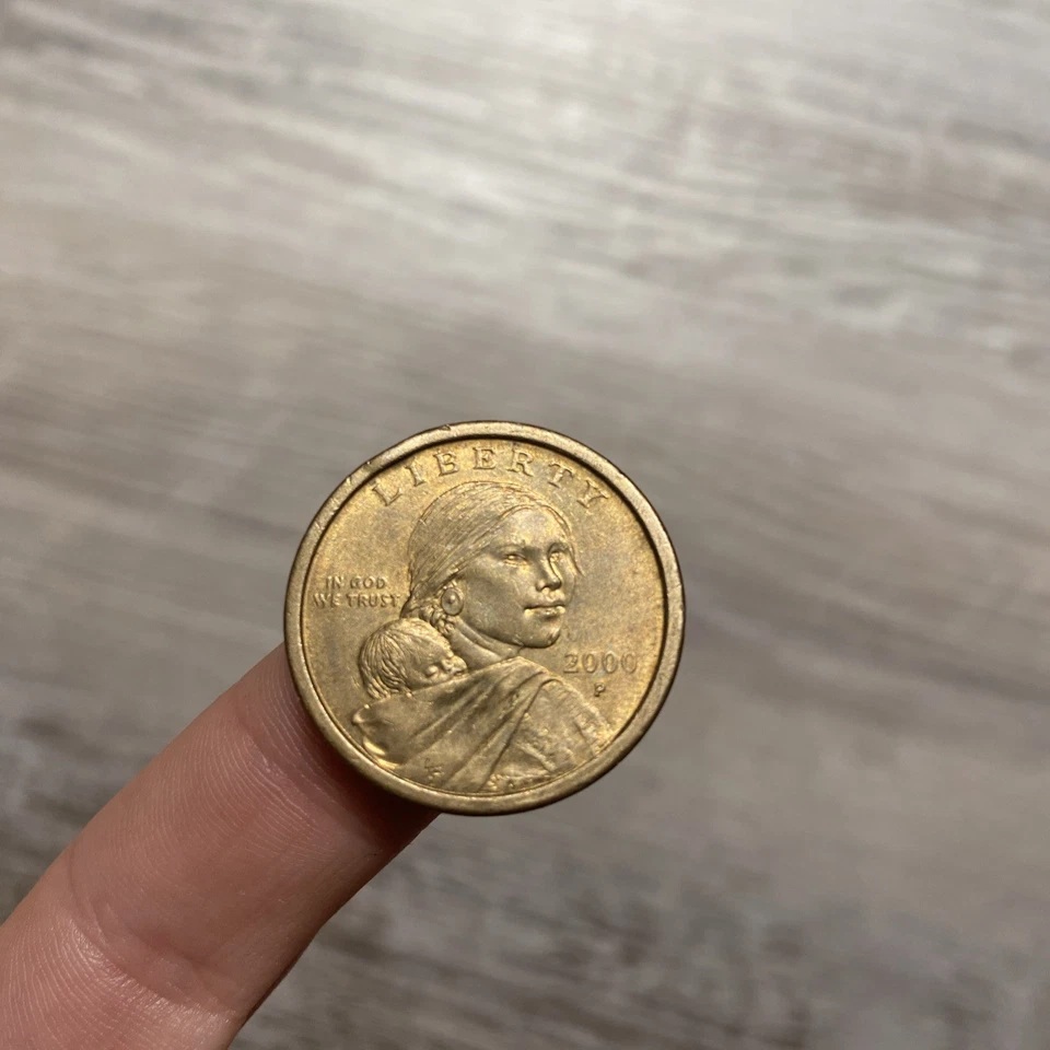 Wounded Eagle 2000-P Sacagawea Dollar Coin Philadelphia Mint - Image 2 of 4