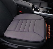 Car Seat Cushion with 1.2inch Comfort Memory Foam, Seat Cushion- Dark Grey